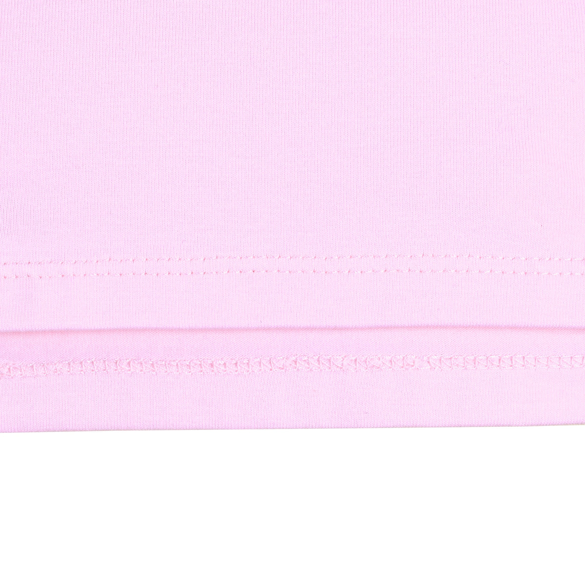 Girls Tee Purple Unicorn Magical Soft Cotton Ruffle Long Sleeve Casual - Plain Light Pink