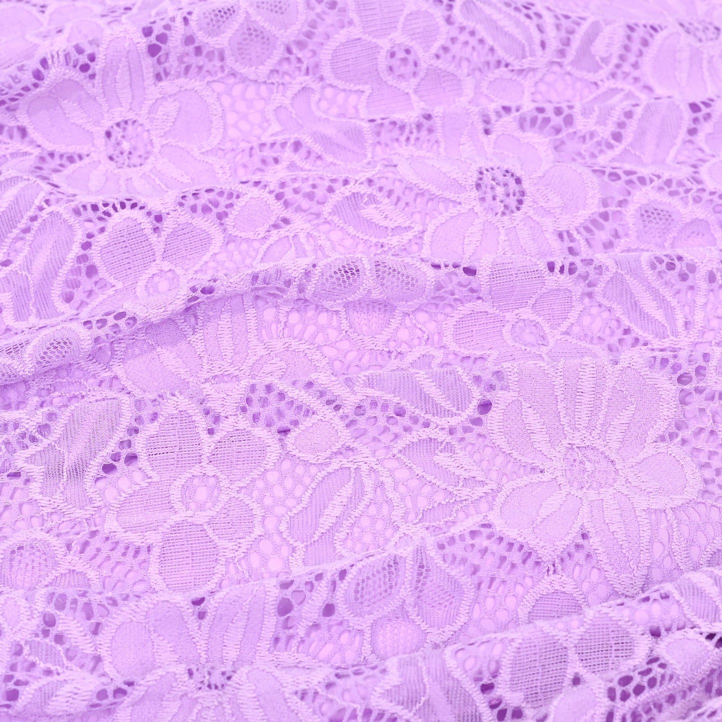 Girls Dress Lilac Lace Floral Hi-lo Strap Summer Holiday Elegant Princess Purple