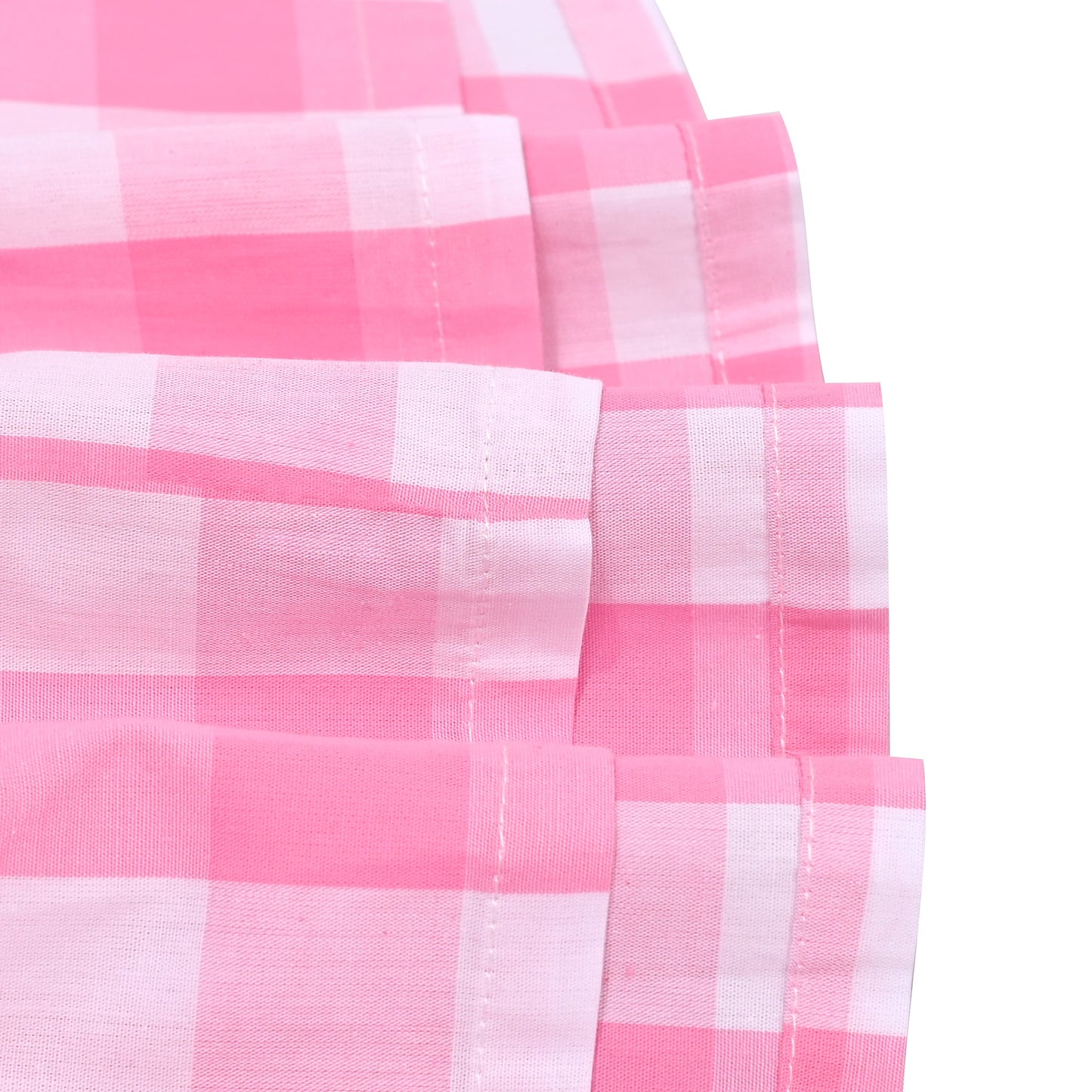 Girls Dress St Patrick Shamrock Irish Holiday Gingham Sundress Daily Pink