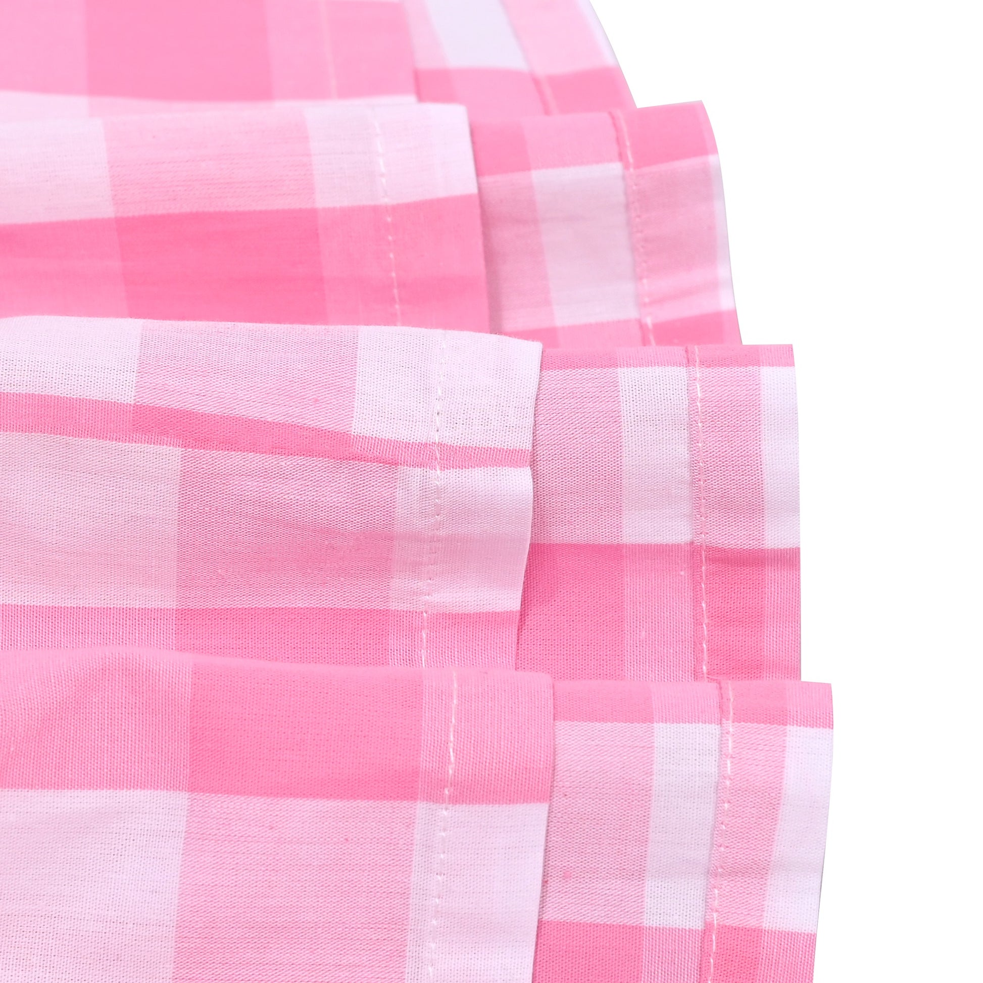 Girls Dress St Patrick Shamrock Irish Holiday Gingham Sundress Daily Pink