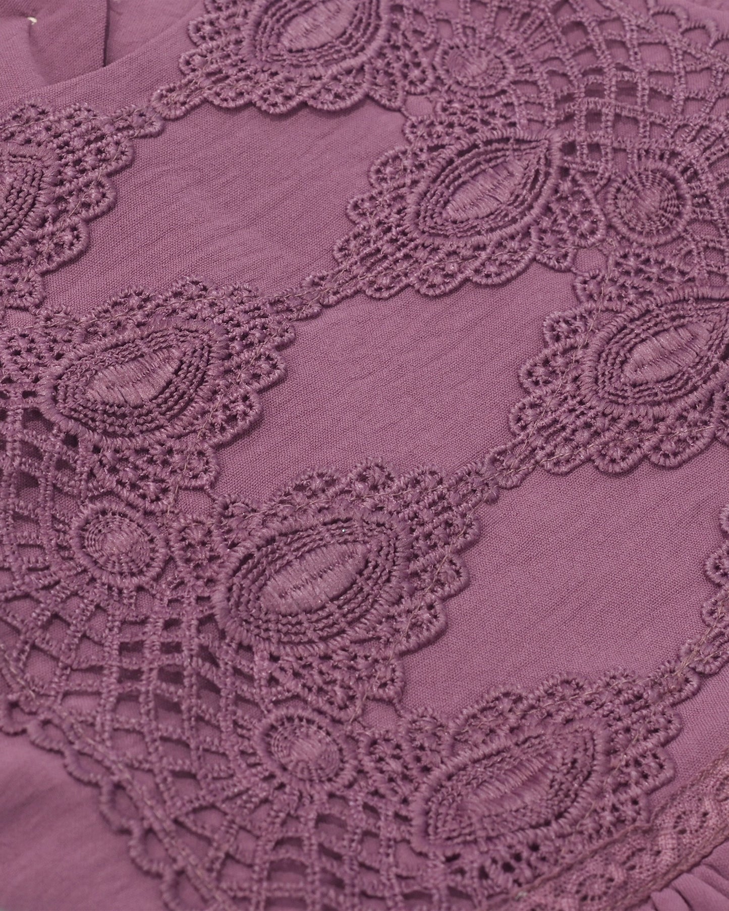 Flower Girls Dress Blue Hi-lo Lace V Back Fancy Wedding Purple