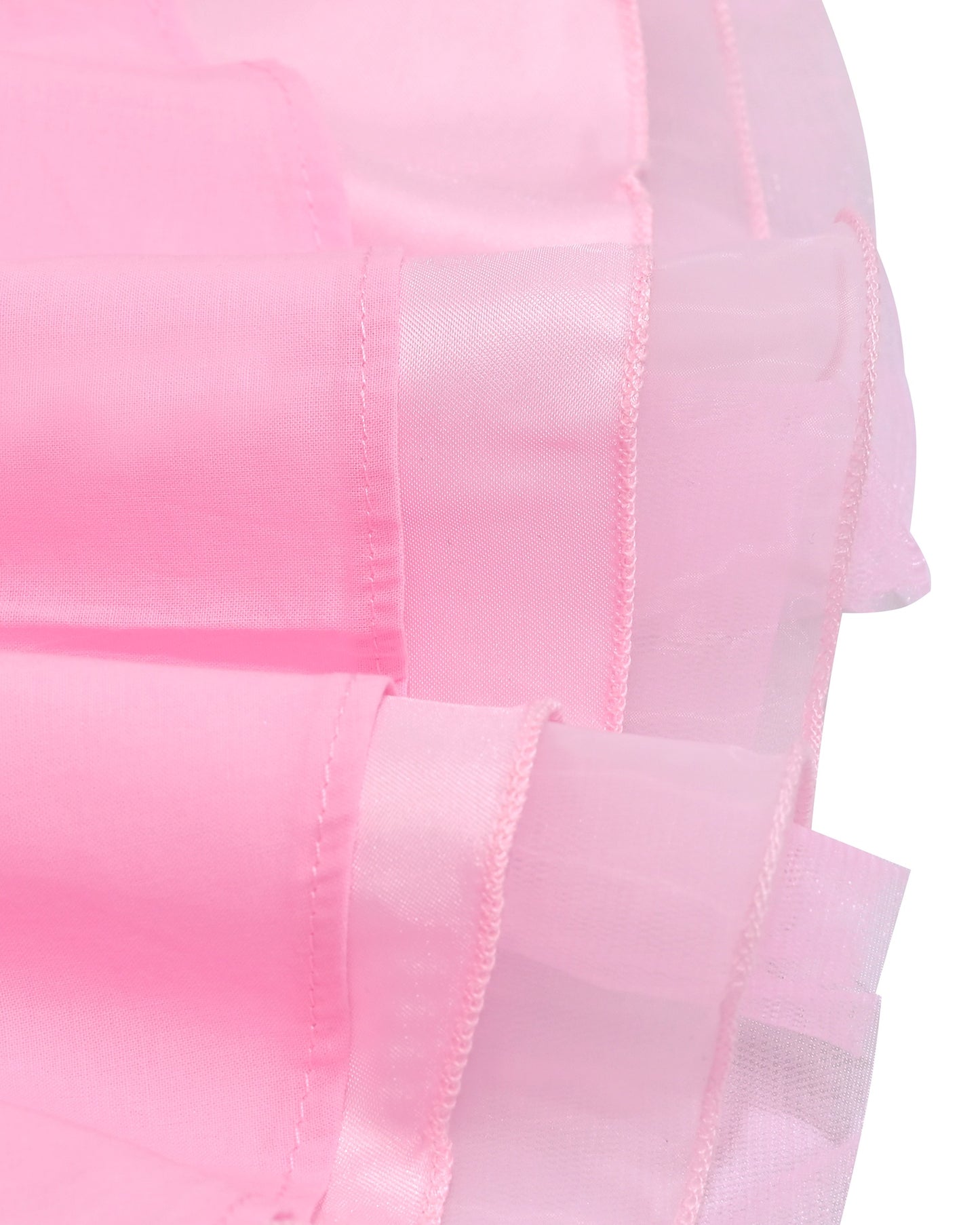 Flower Girl Dresses Sweet Pink Party Bow Tulle Princess Party Lace Cap Sleeve Wedding Easter Pink