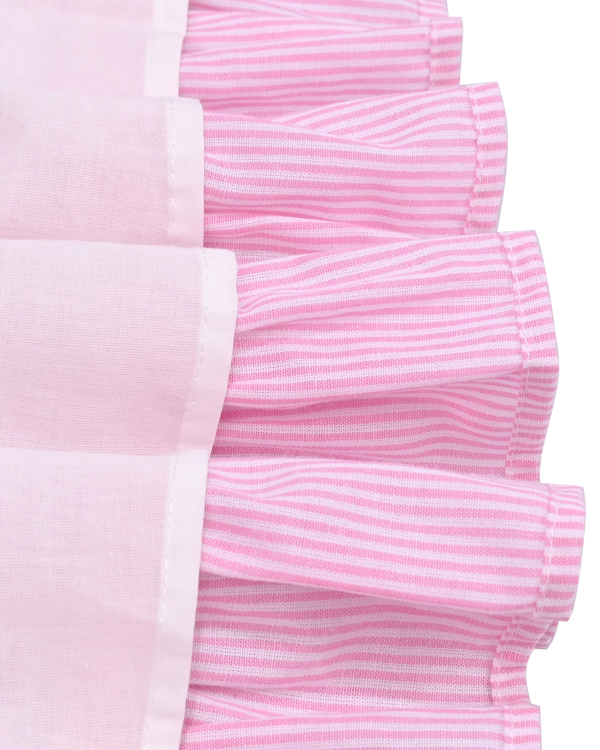 Girls Pink Heart Print Bow Tie Party Sundress Kids Clothes SZ - Pink Striped Bunny