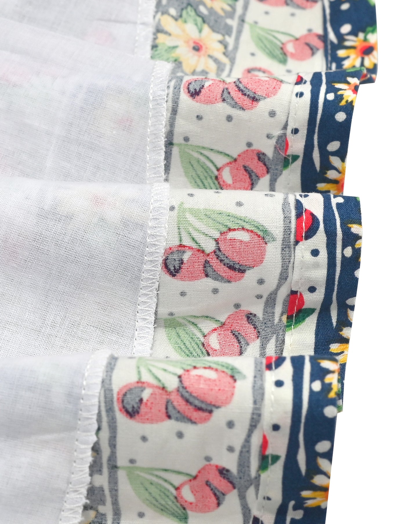 Girls Dress Rainbow Multicolor Bunny Embroidery Easter Button Back Chevron Spring Casual Multi-Color