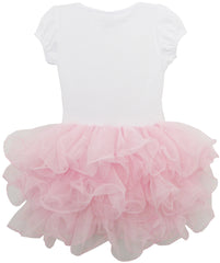 Girls Dress Butterfly Tutu Dance Pageant Party Size 3-7 Years