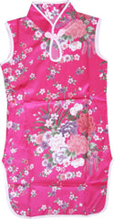 Girls Dress Artificial Silk Cheongsam Hot Children Clothing Size 12M-8 Years