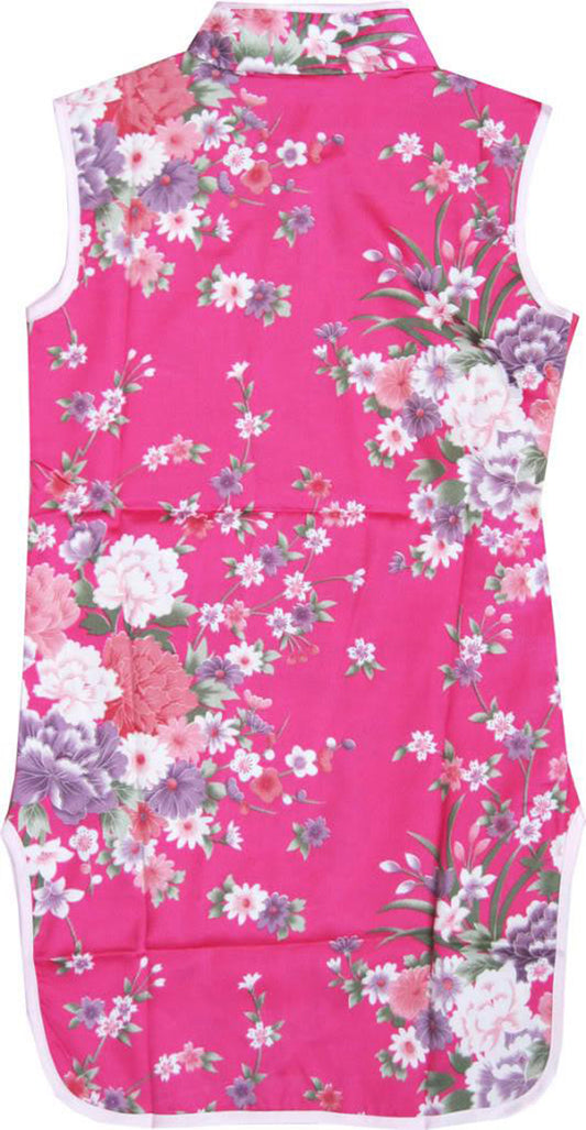 Girls Dress Artificial Silk Cheongsam Hot Children Clothing Size 12M-8 Years