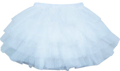 Kids Girls Cake Skirt Tutu Dancing Multi Tulle Layers
