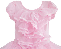 Girls Dress Multi-layer Tulle Tutu Dancing Party Size 2-6 Years