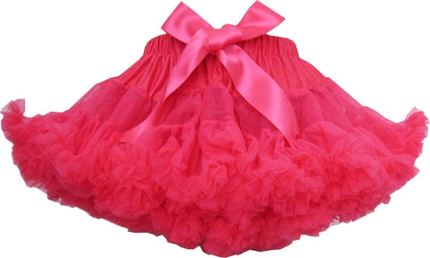 Girls Dress Tutu Dancing Skirt Party Pageant Hot Pink Size 2-10 Years