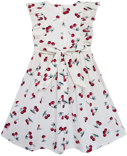 SUNNY FASHION Cherry Sweetheart Dress