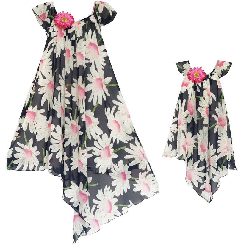 Matching Mother Flower Dress Only Size OneSize-OneSize Years