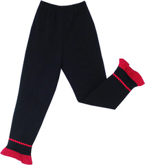 Girls Outfit Set Christmas Santa Embroidered Pants 2-6 Years