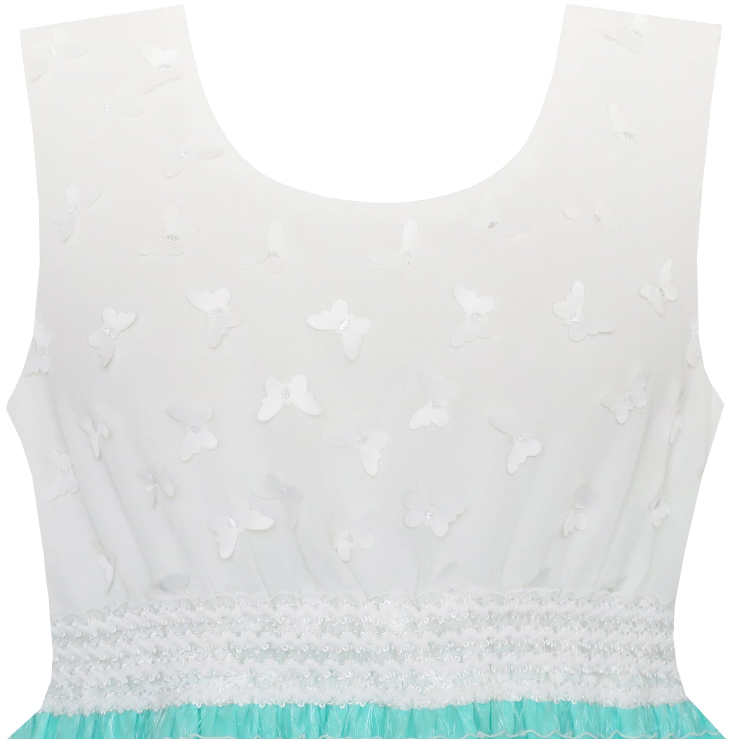 Girls Dress Hi-lo Maxi Chiffon Lace Polka Dot Necklace Party Size 7-14 Years