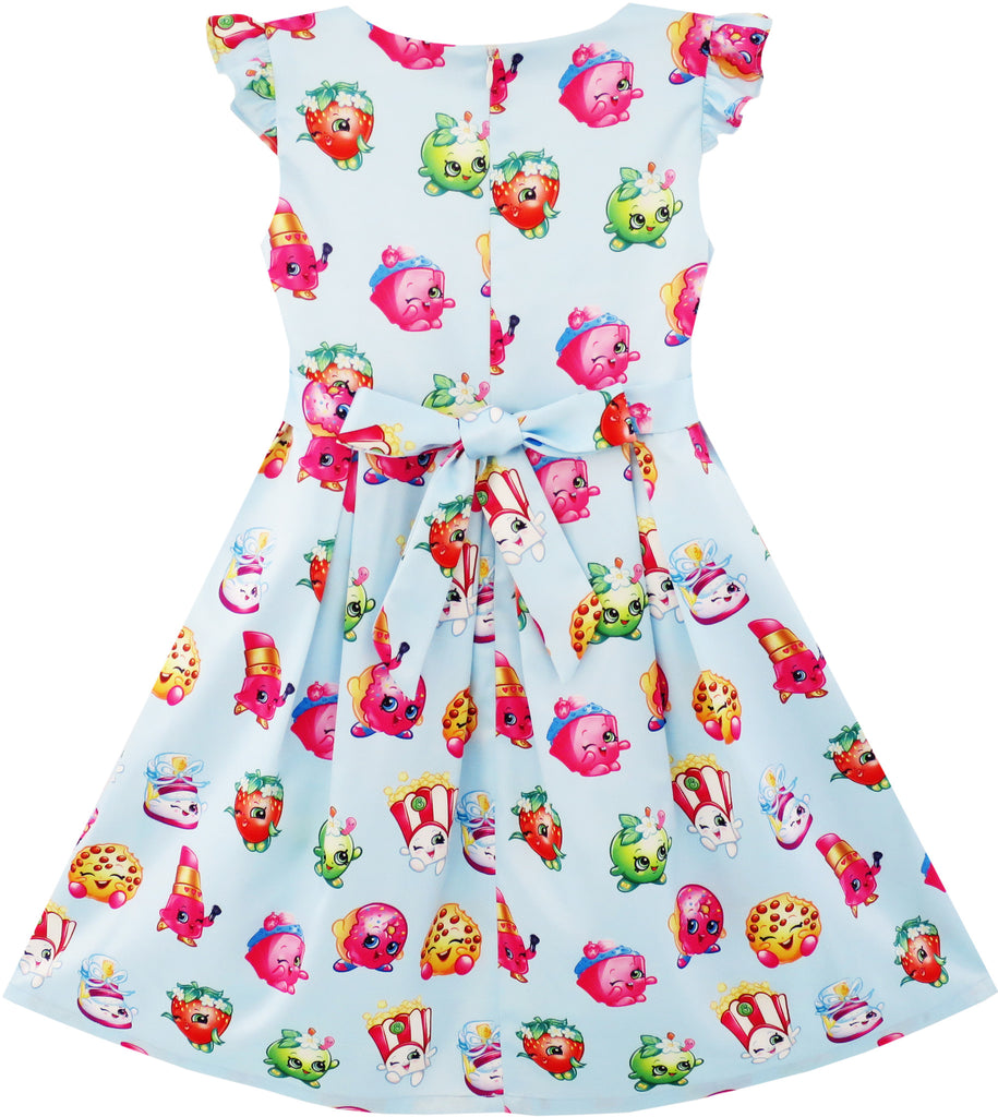 Girls Dress Apple Blossom Strawberry Kiss Poppy Corn – Sunny Fashion