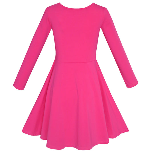 Girls Dress Owl Ice Cream Butterfly Sequin Everyday Dress Size 4-14 Years