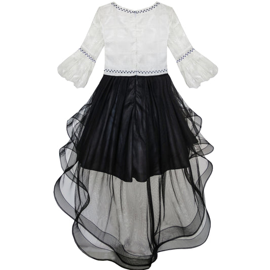 Girls Dress Hi-lo Party Dancing Pageant Size 6-14 Years