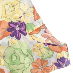 Girls Dress Colorful Flower Summer Beach Party Size 2-10 Years