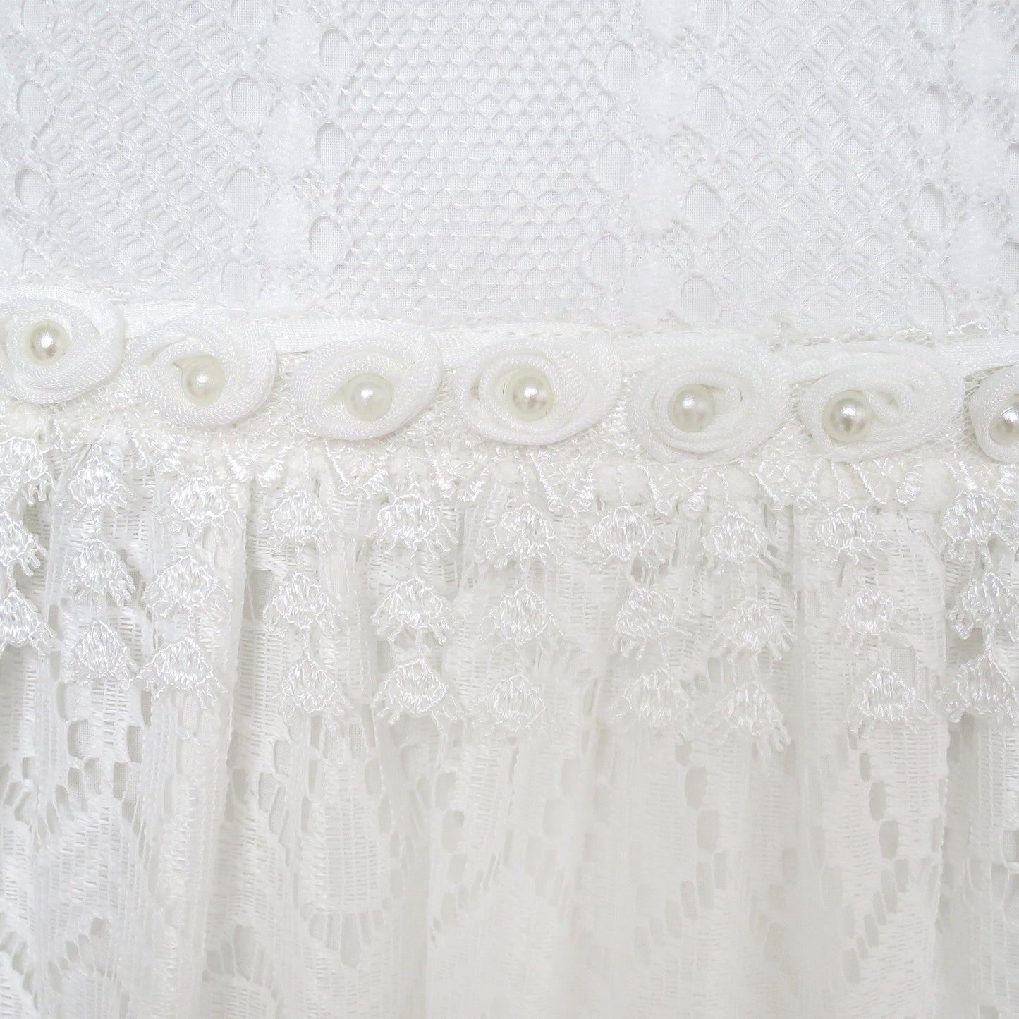 Girls Dress Lace Tassel Hem Princess Party Size 4-16 Years