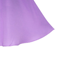 Girls Dress Purple Chiffon Bridesmaid Dance Ball Maxi Gown Size 6-14 Years