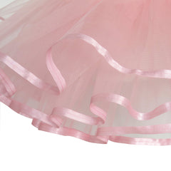 Girls Dress Cute Tutu Dancing Pink Heart Party Size 2-8 Years