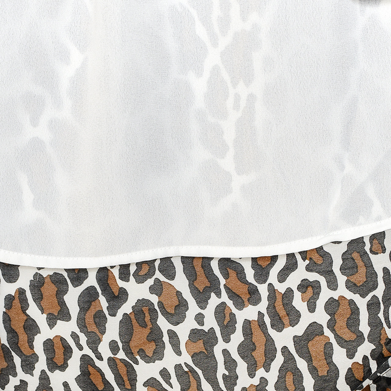 Girls Dress Chiffon Leopard Print Cold Shoulder Maxi Dress Size 5-14 Years