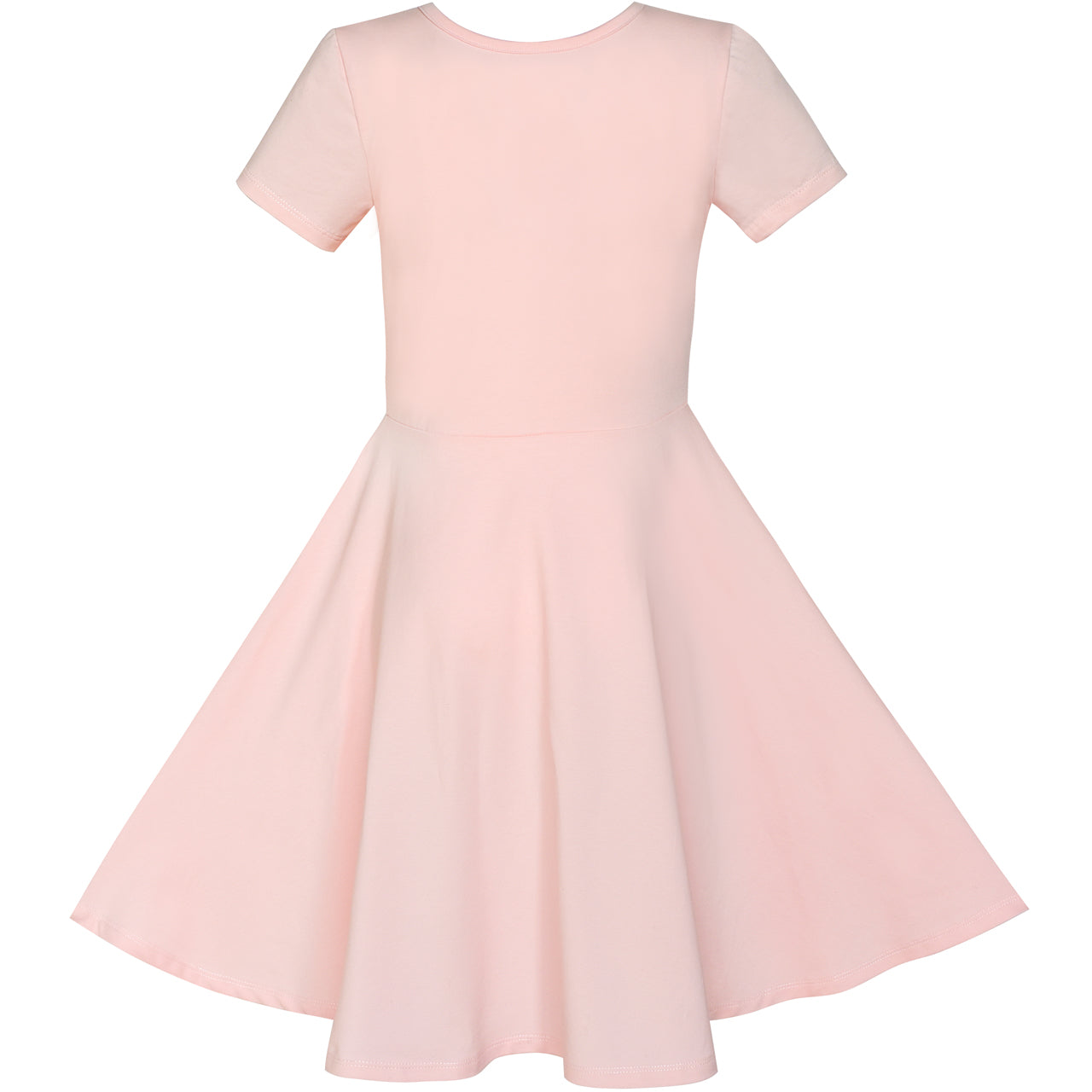 Girls Dress Misty Rose Owl Sequin Cotton Dress Size 4-8 Years