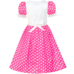Girls Dress Birthday Cupcake Polka Dot Birthday Princess Size 3-8 Years
