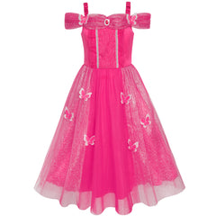Girls Dress Butterfly Dress Up Princess Costumes Party Dress