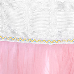 Girls Dress White And Pink Hi-Lo Party Dancing Pageant Size 6-14 Years