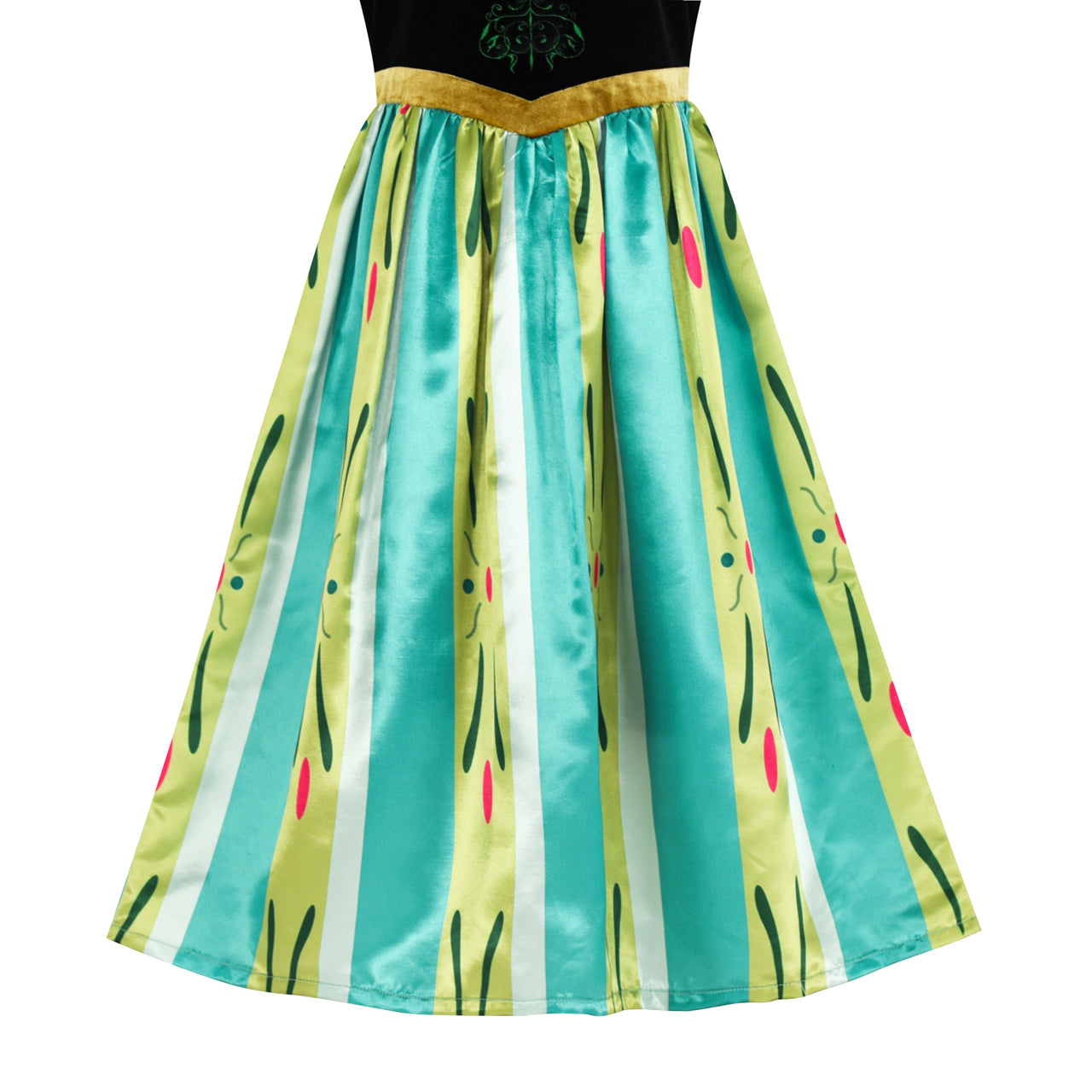 Princess Dress Anna Costume Dress Up Cosplay Sunny Fashion Princess Dress Anna Costume Dress Up Cosplay Sunny Fashion