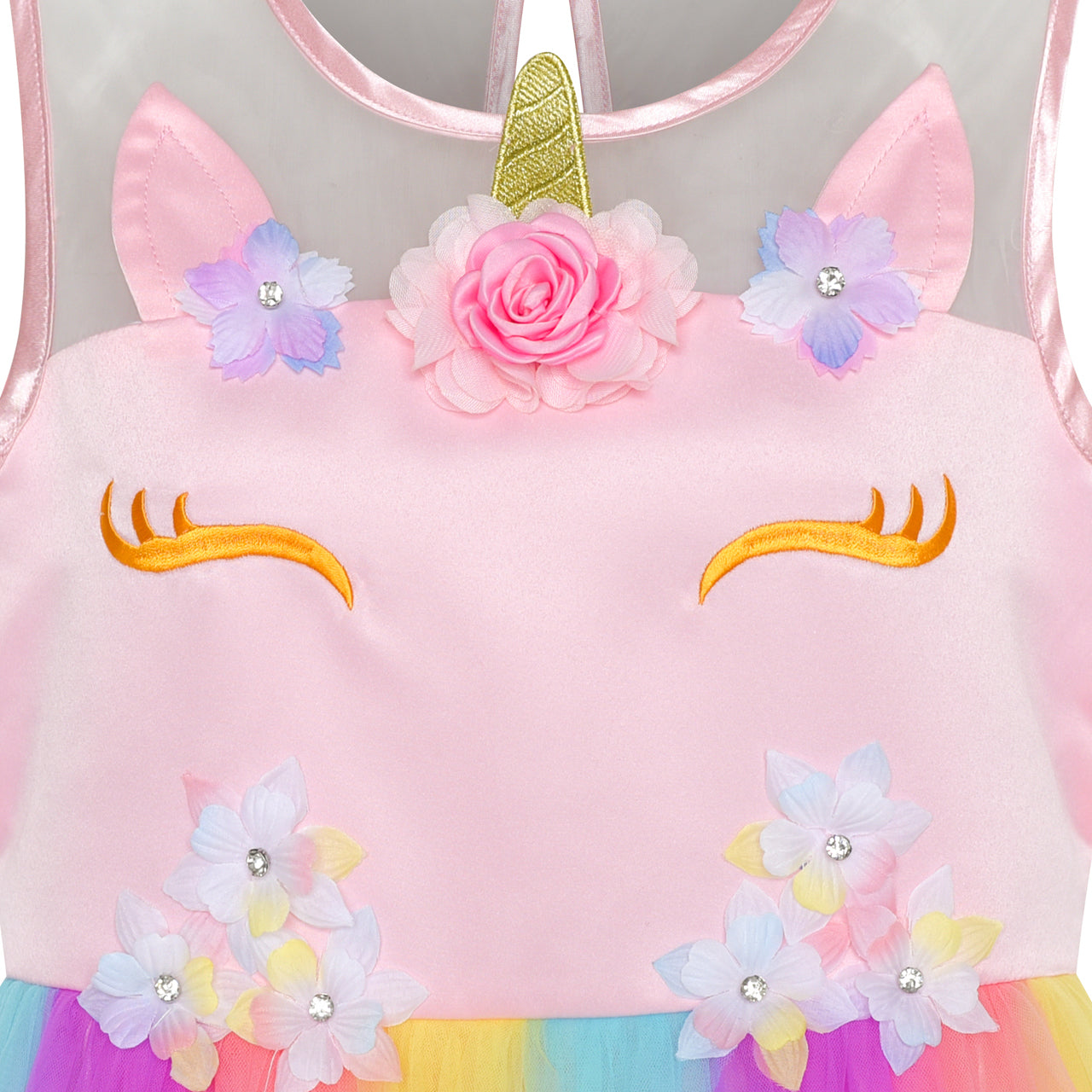 Flower Girls Dress Holiday Party Wedding Birthday Size 4-14 Years