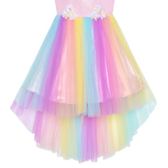 Flower Girls Dress Holiday Party Wedding Birthday Size 4-14 Years
