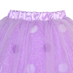 Girls Skirt Purple Dot Tutu Dance Ballet Size 4-10 Years