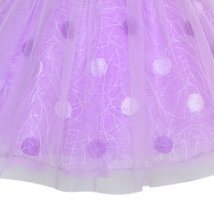 Girls Skirt Purple Dot Tutu Dance Ballet Size 4-10 Years