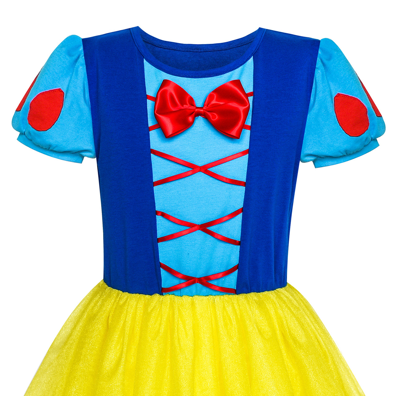 Princess Snow White For Girls Accessories Crown Magic Wand Size 5-10 Years