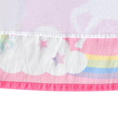 Girls Dress Pink Unicorn Rainbow Summer Sundress Size 4-12 Years