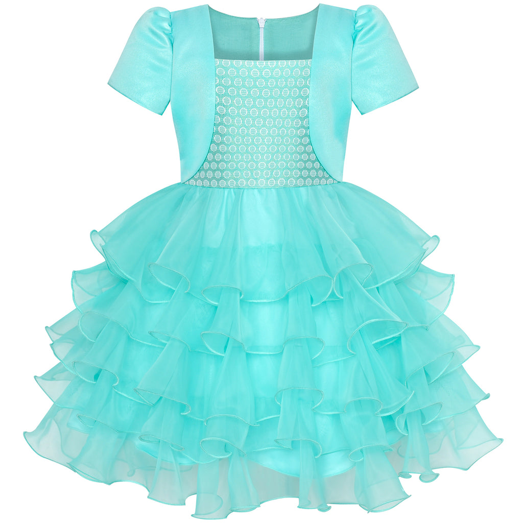 5-14 Years Teenager Girls Charming Elegant Sleeveless Tulle Party Dress for  Christmas Wedding Pageant Formal Wear for Kids | Wish