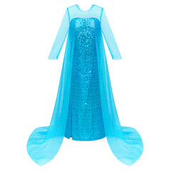 Girls Dress Princess Dress Elsa Costumes Birthday Party Size 4-10 Years