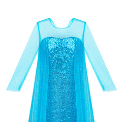 Girls Dress Princess Dress Elsa Costumes Birthday Party Size 4-10 Years