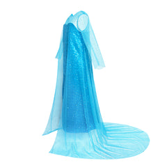 Girls Dress Princess Dress Elsa Costumes Magic Wand Crown Size 4-10 Years