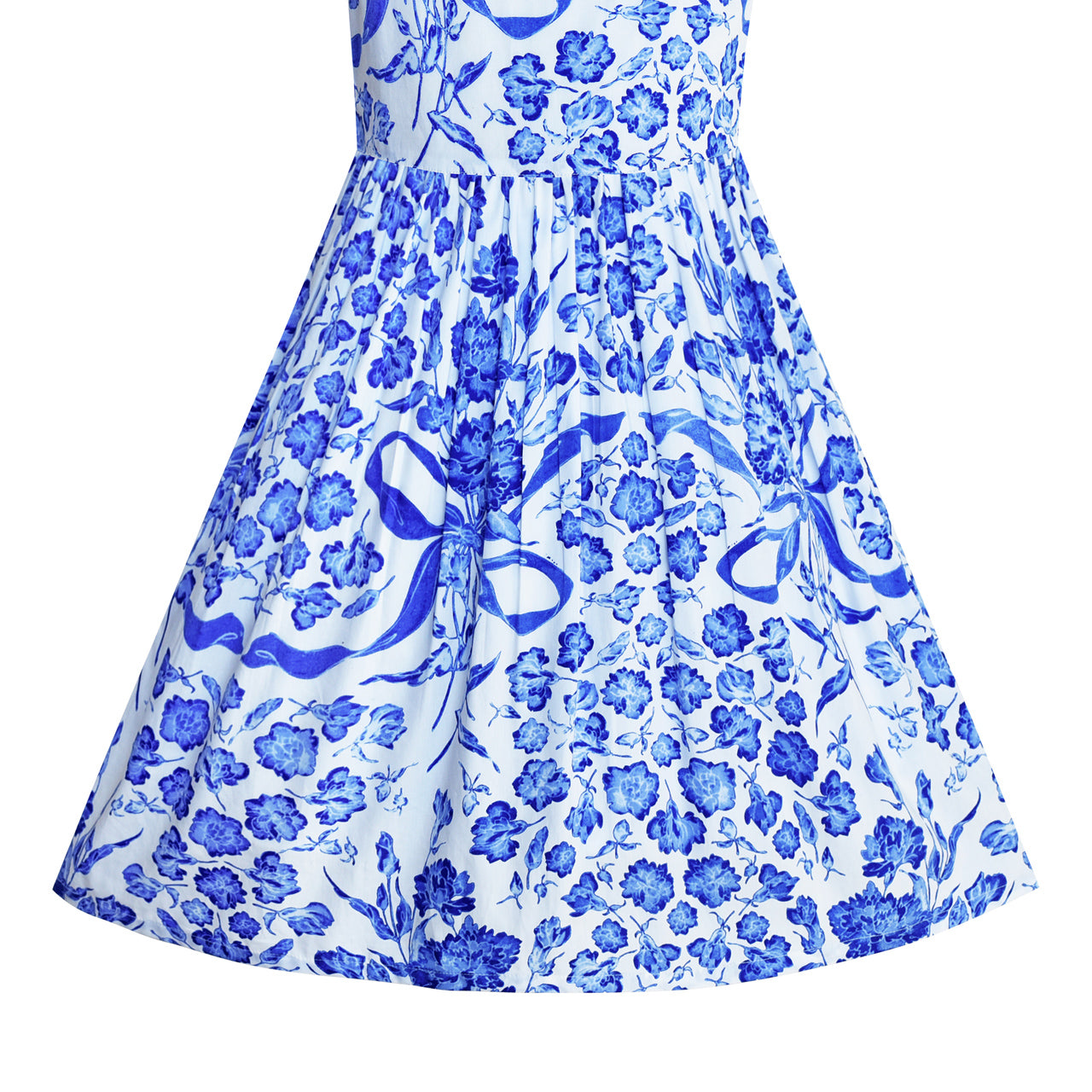 Girls Dress Porcelain Vintage Tank Dress Size 3-12 Years
