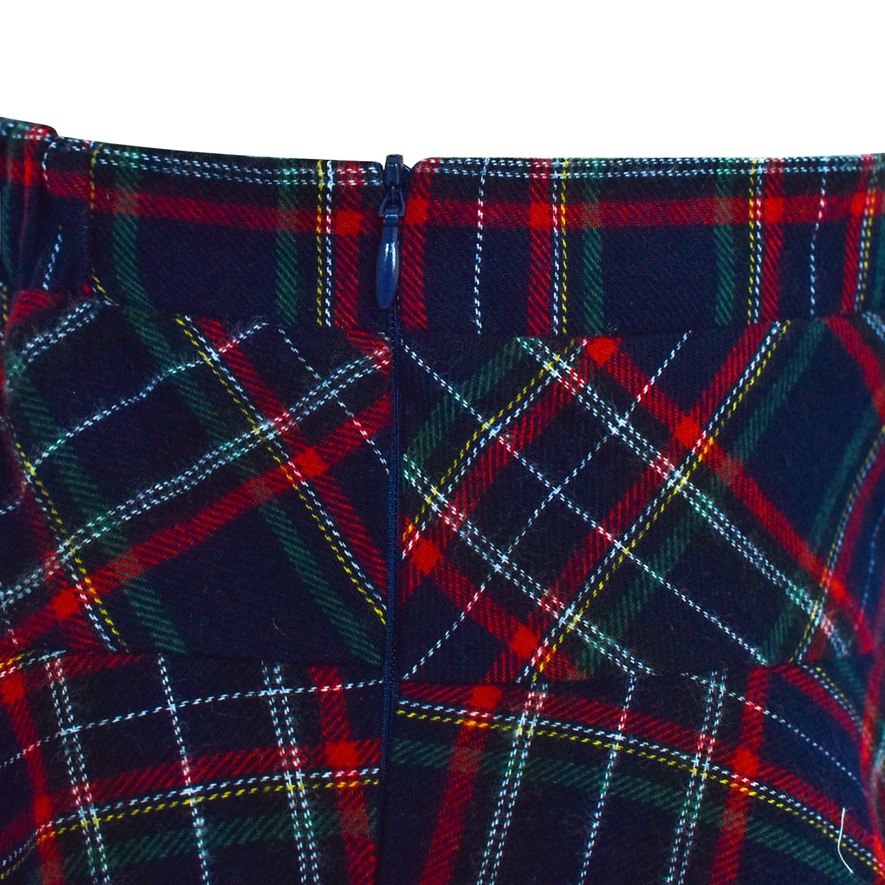 Girls Skirt Plaid Stretchy School Uniform Tartan Back School Size 6-14 Years