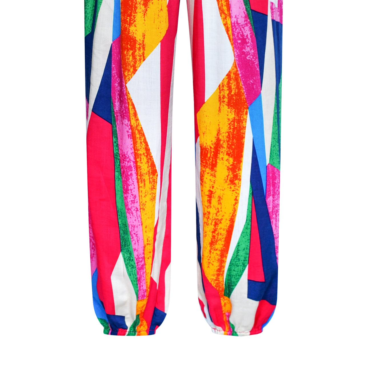 Girls Jumpsuit Colorful Bohemian Style Cotton Holiday Casual Size 2-14 Years