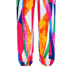 Girls Jumpsuit Colorful Bohemian Style Cotton Holiday Casual Size 2-14 Years