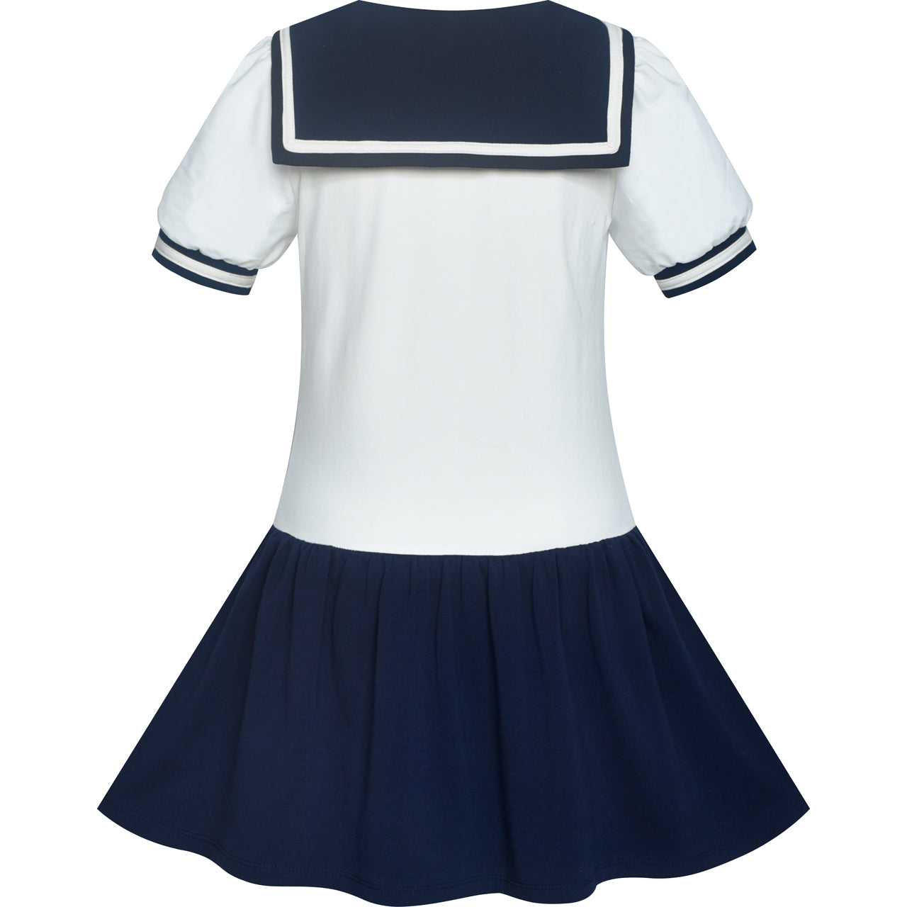 princess polly baby blue dress Buy Blue Rayon Lace Collared Navy Sailor Dress With Pleated Hem For Women  by Zazu Online at Aza Fashions main image 1