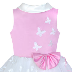 Girls Dress Princess Cosplay Butterfly Magic Wand Tiara Size 6-12 Years