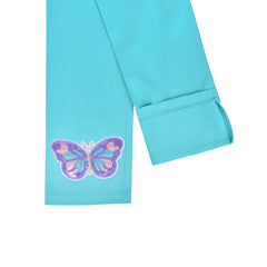 Girls Pants Leggings 2-pack Set Butterfly Swan Size 2-6 Years