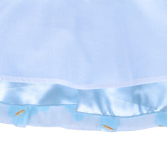 Girls Dress Blue Dimensional Butterfly Halter Dress Party Size 5-12 Years