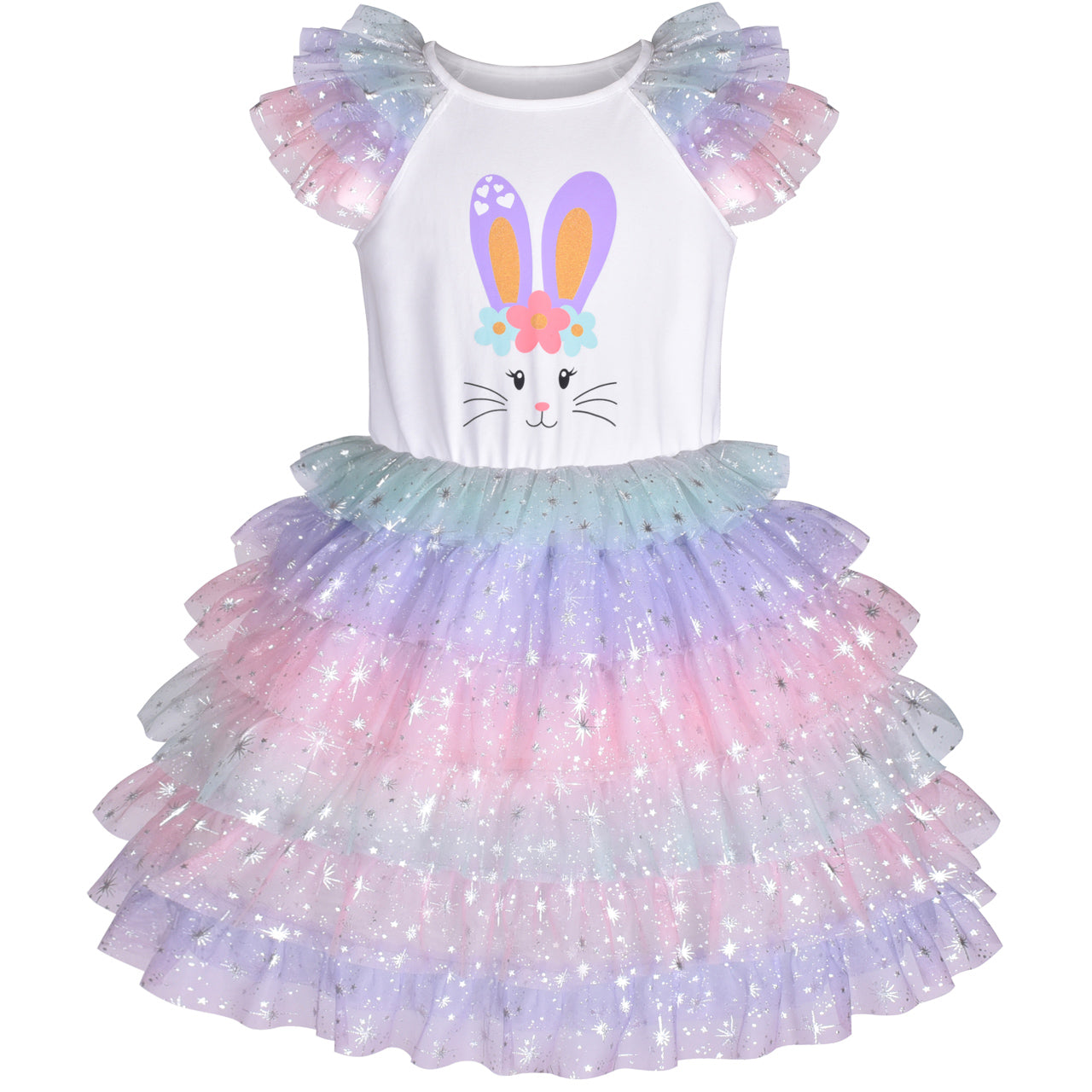 Sunny Fashion Girls Tulle Tutu Dance Dress